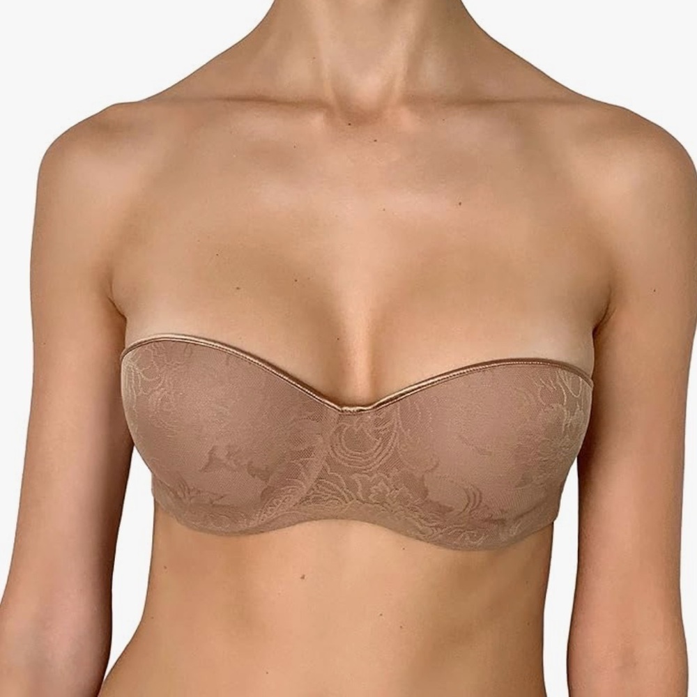 Natori Women's Embrace Contour Underwire Strapless Bra Size 34A